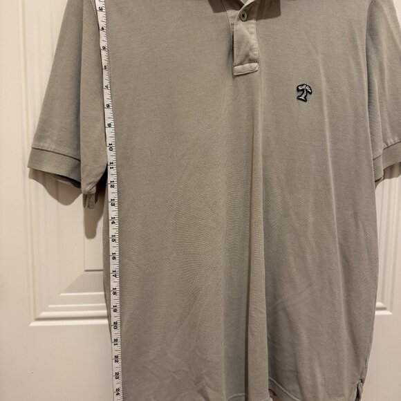 Tommy Bahama Indigo Palms polo shirt Men's M Taupe Sand - Picture 4 of 5